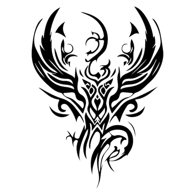 tribal tattoo ontwerp vector bestand