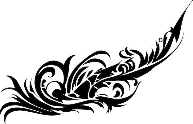 Tribal Tattoo ontwerp vectorillustratie 29