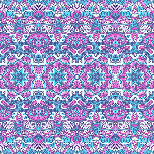 Tribal vintage abstract geometric vector ethnic seamless pattern ornamental