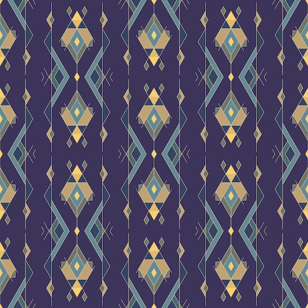 Tribal vintage ethnic seamless pattern