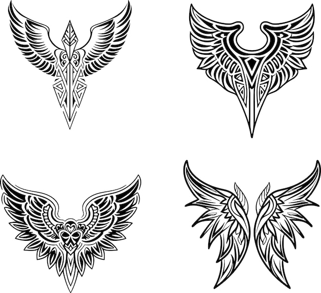 Tribal Winds Art Vector