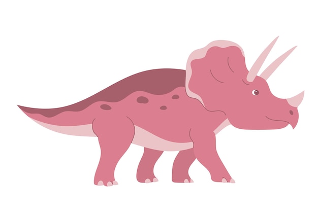 Triceratops met gevaarlijke hoorns