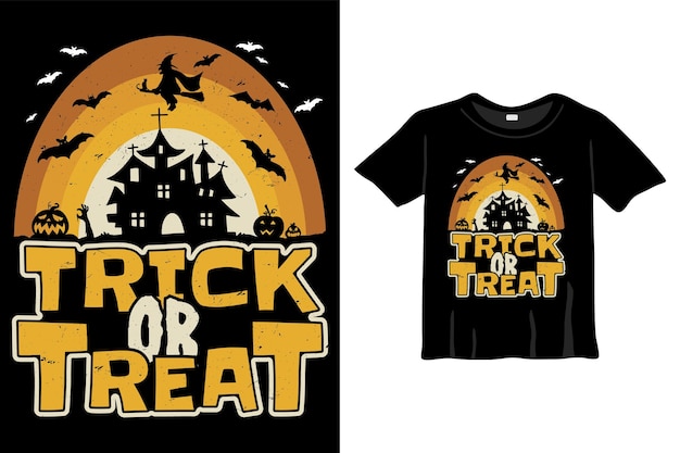 Trick or Treat HALLOWEEN T-SHIRT - HALLOWEEN T-SHIRT ONTWERP