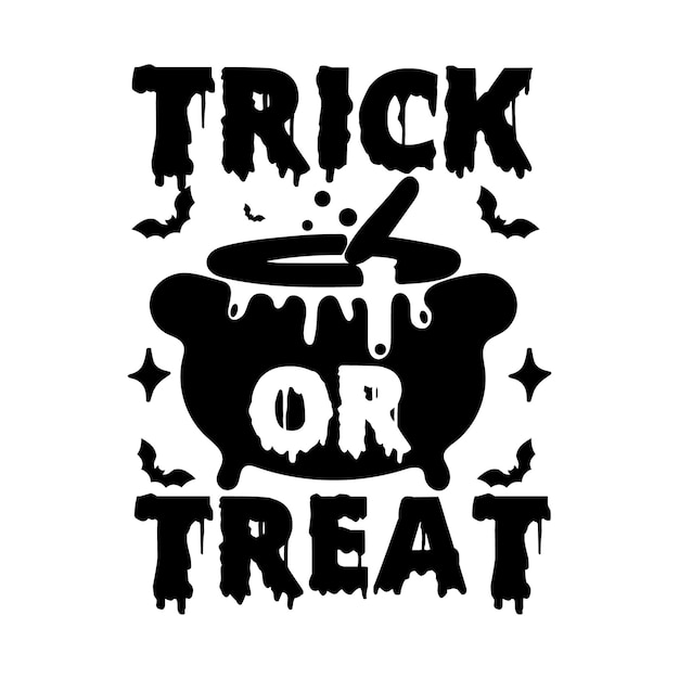 Trick or treat Halloween-t-shirtontwerp