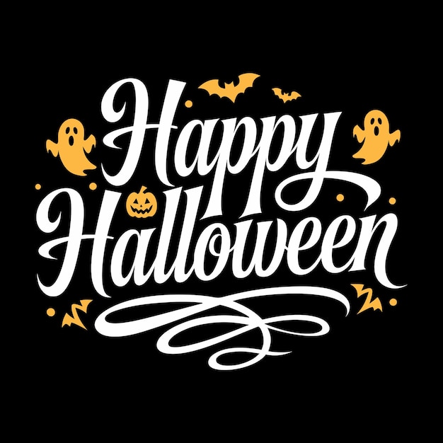 トリック・オア・トリート ハロウィーン・レターデザイン