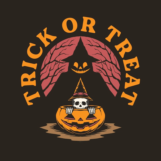 Trick or treat halloween