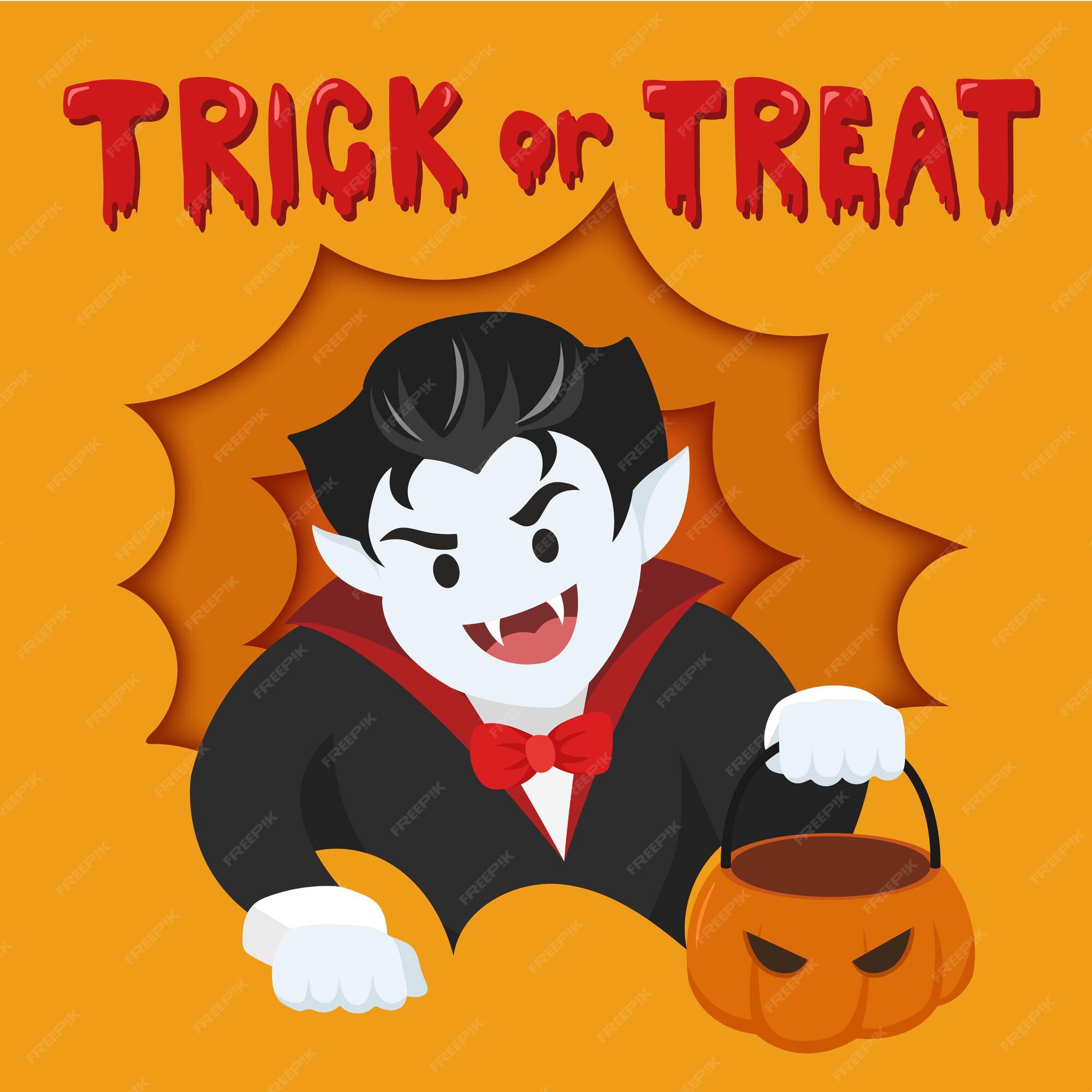 Cartoon Vampire  A Halloween favourite, all ready to trick or treat!