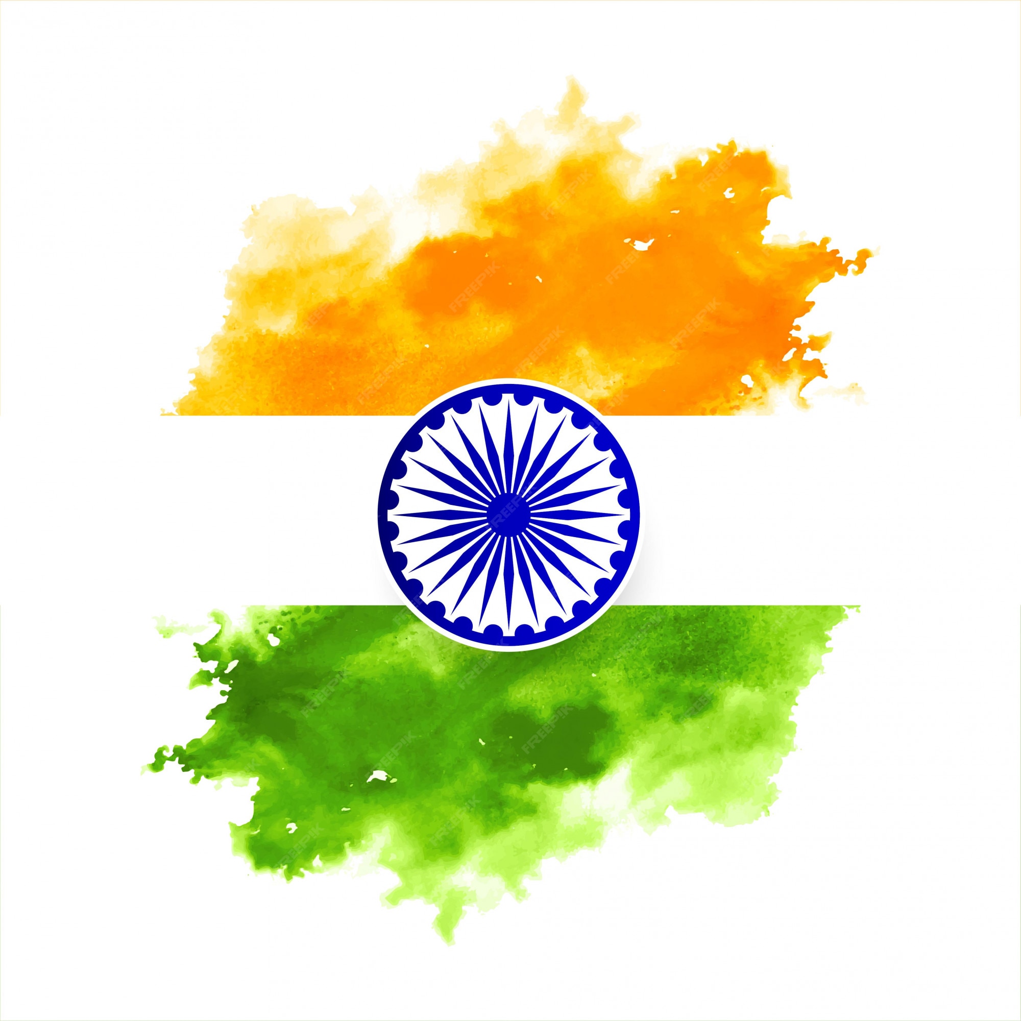 Premium Vector | Tricolor indian flag background