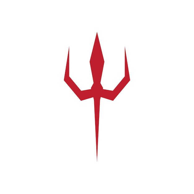 Trident devil logo icon