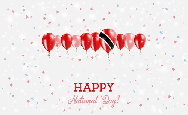 Trinidad en Tobago Onafhankelijkheidsdag Sparkling