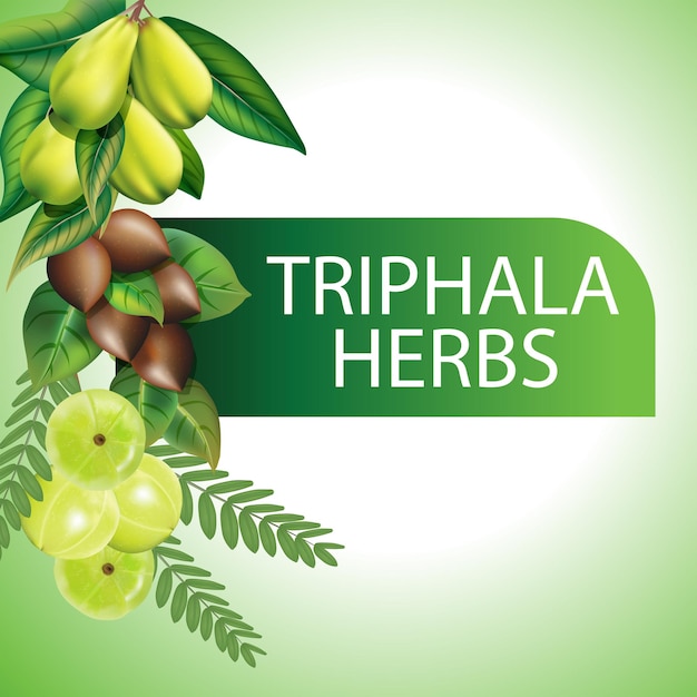 Triphala Herbs органические аюрведические травы для медицины