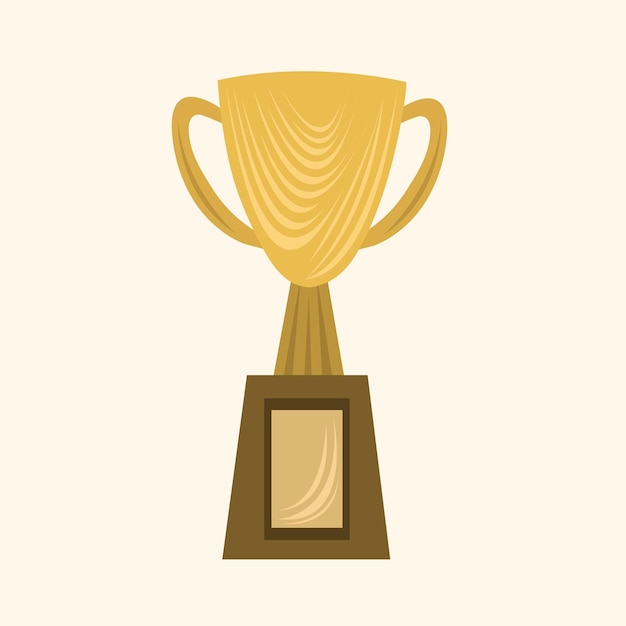 Trofee vectorillustratie