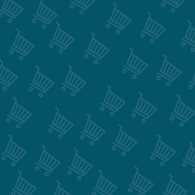 Trolly Pattern Background Vector Design