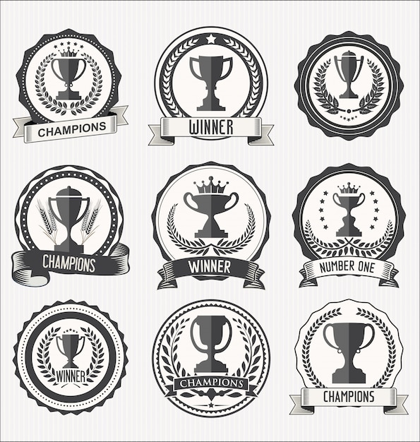 Trophy and awards collection 