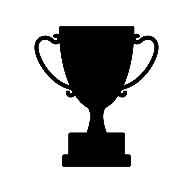 Premium Vector | Trophy icon vector logo template