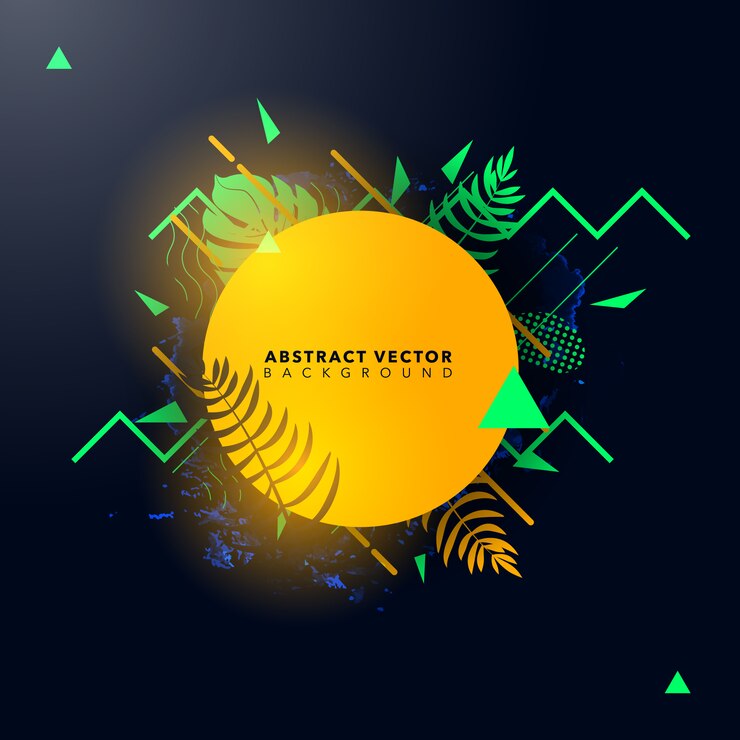 वेक्टर tropical abstract background