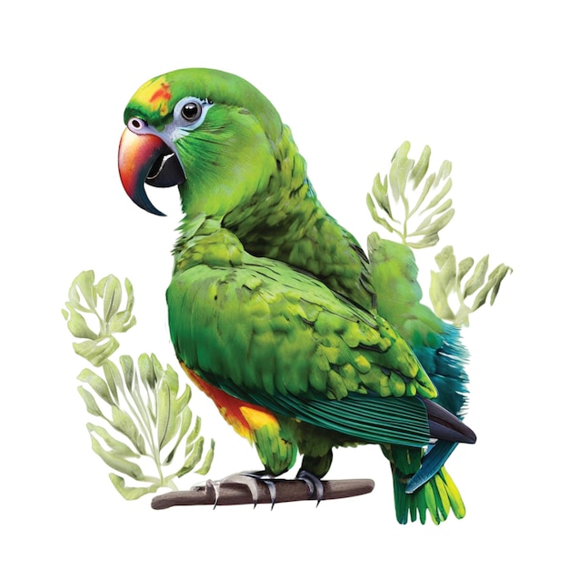 Tropical Birds Parrots Design