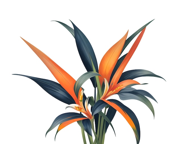 Vector tropical clipart