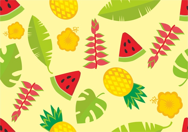 Tropical Cute Pattern 