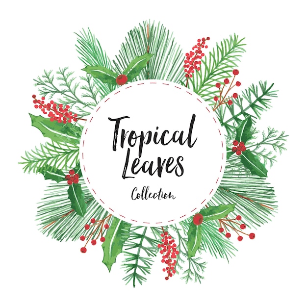 Tropical Leaves Collection