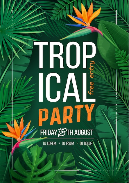 Tropical party 