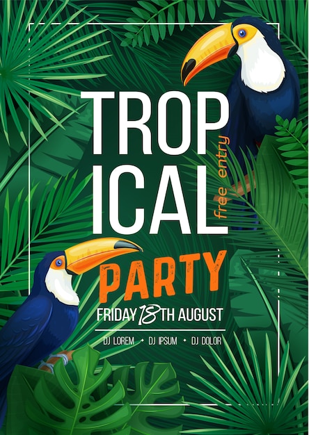 Tropical party