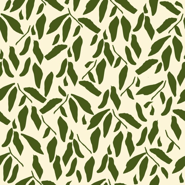 Tropical print palm leaves parrot abstract trendy background seamless pattern hand drawn vector