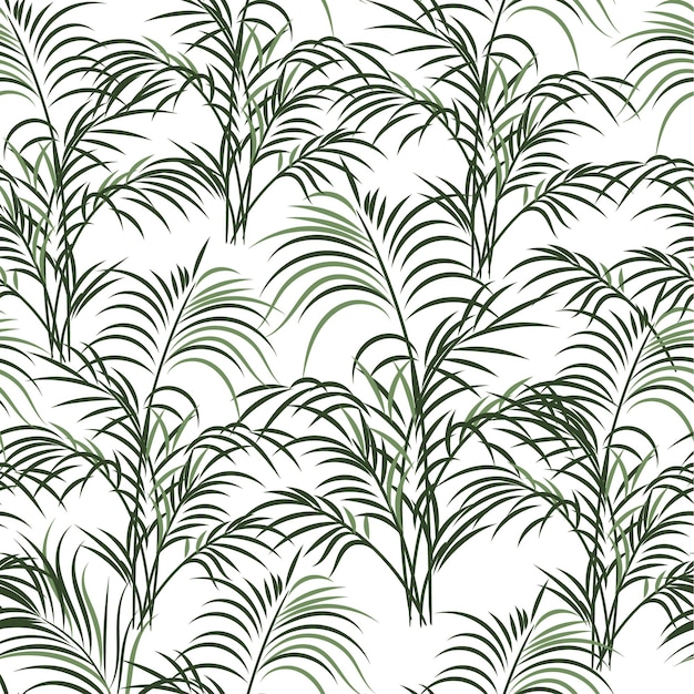 Tropical seamless pattern