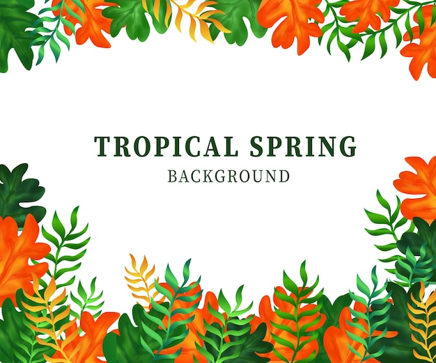 Tropical Spring Background