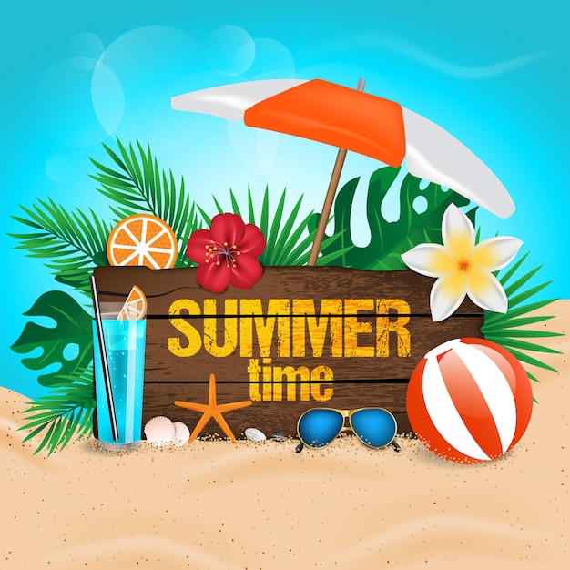 Tropical Summer background