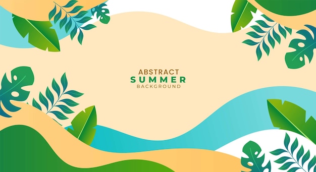 Tropical summer background