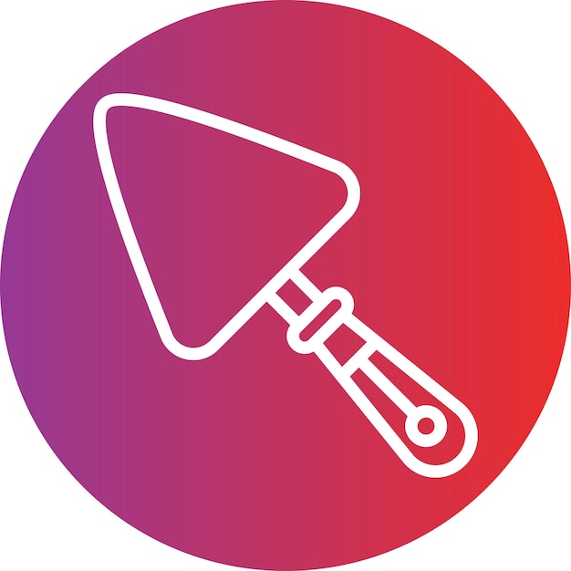 Trowel Icon Style