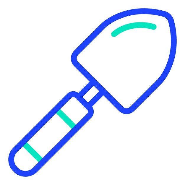 트로웰 터 아이콘 디자인 일러스트레이션