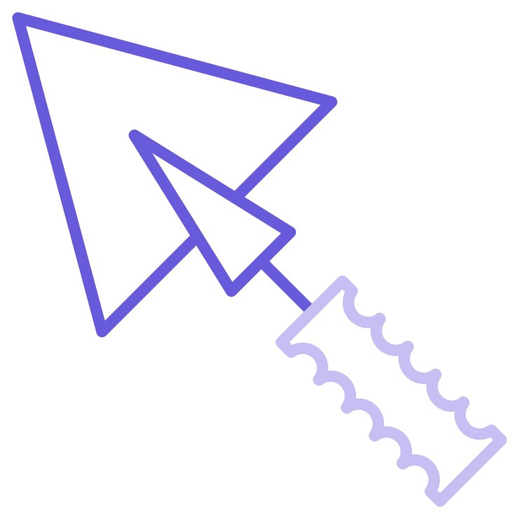 Vector trowel vector illustration