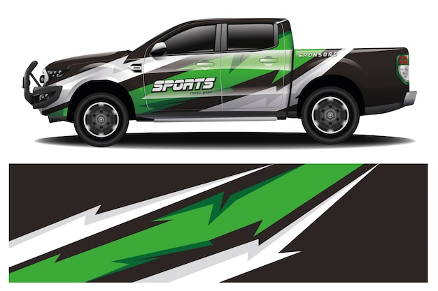 truck car wrap design 