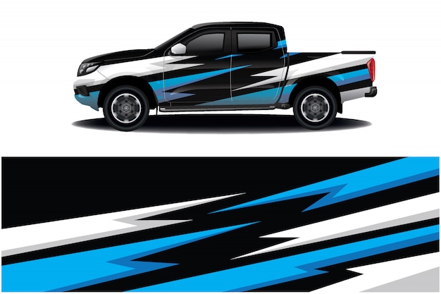 truck decal wrap design