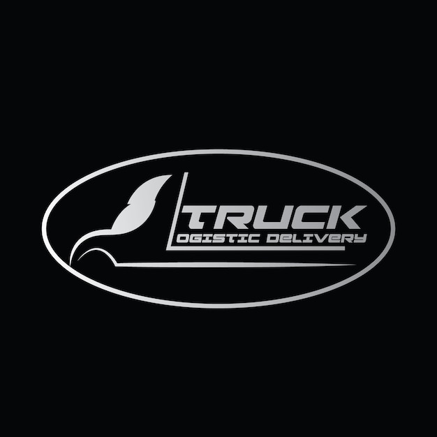 Truck delivery express icon vector illustration template design logo