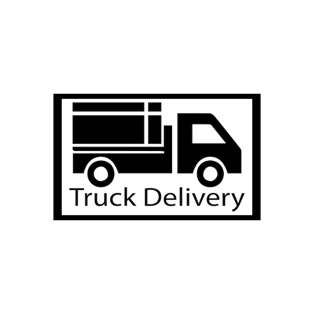 Truck icon ilustration vector template