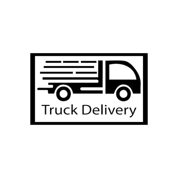 Truck icon ilustration vector template