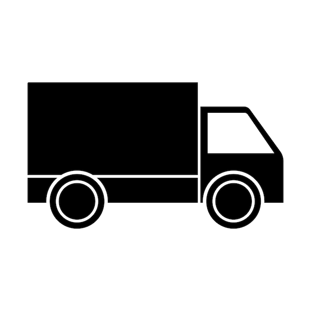 Вектор иконки грузовика
