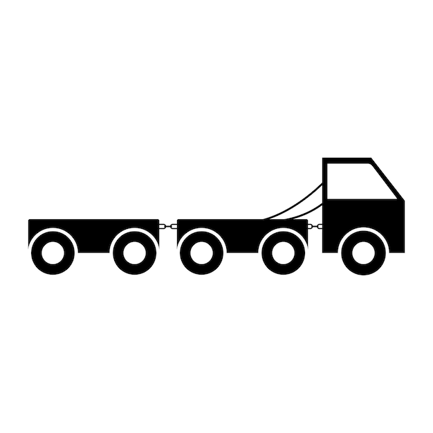 Вектор иконки грузовика