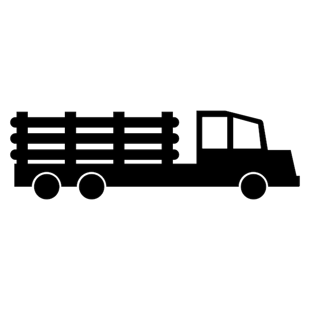 Truck icon vector