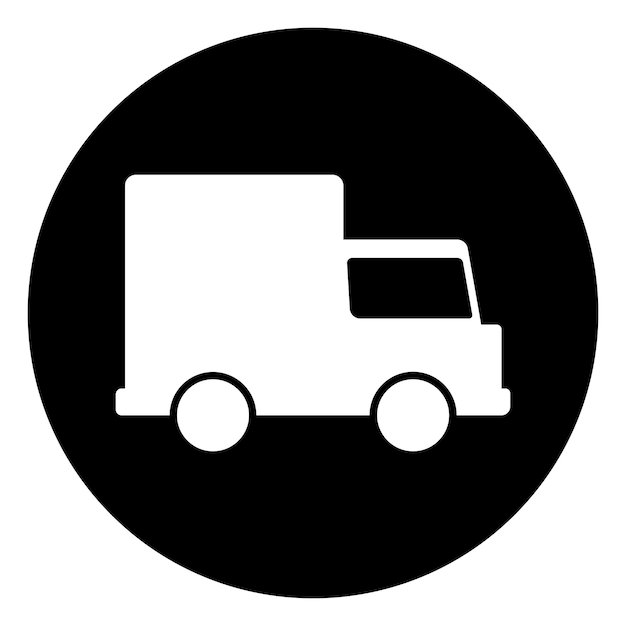 Truck icon vector