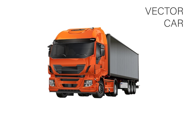 Vector truck illustratie