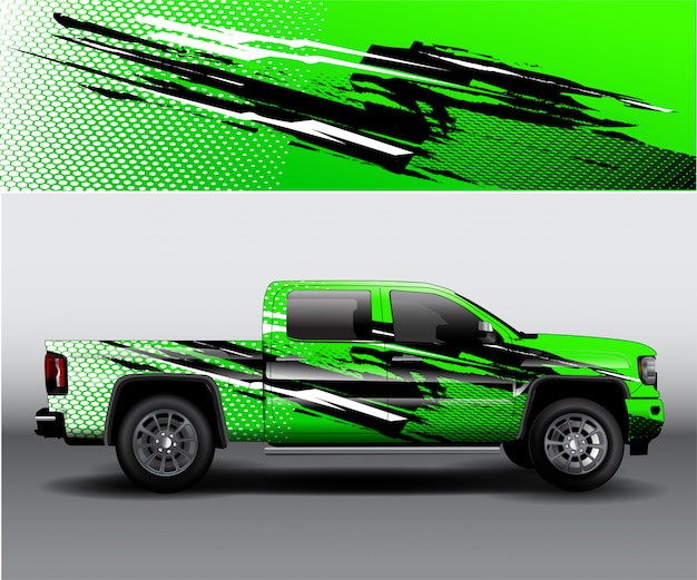 Truck livery car abstract vinyl