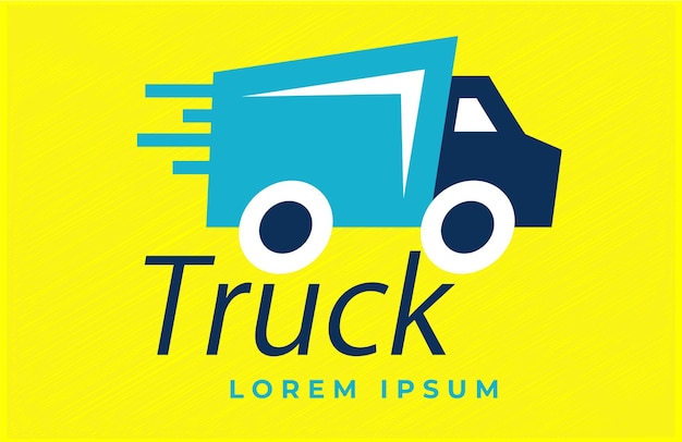 トラックのロゴ プレミアム ファイル