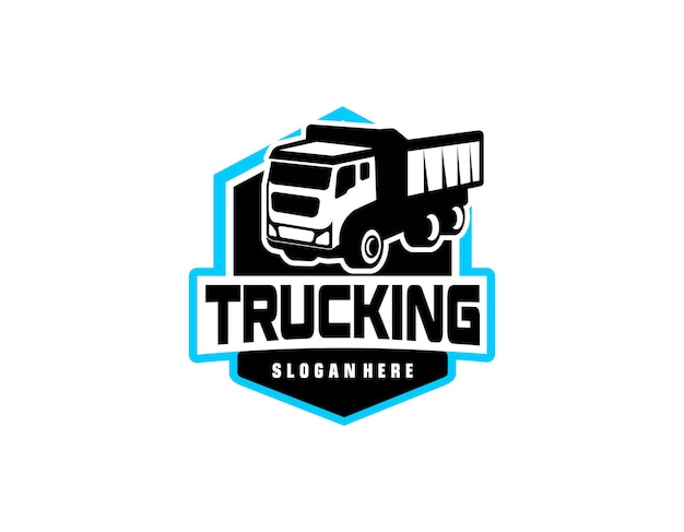 Truck logo vector premium