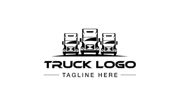 Truck logo vector