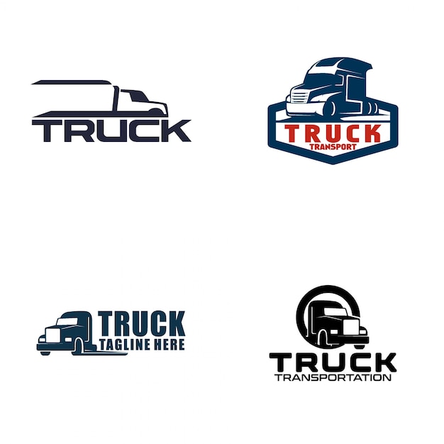 Vector truck logo