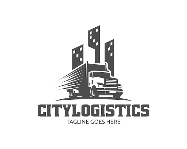 Vector truck logo